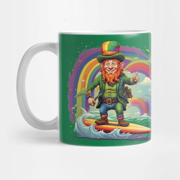 Leprechaun on the surf! #1 by bswlife